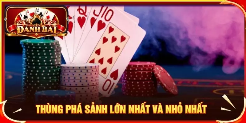 Thùng phá sảnh lớn nhất và nhỏ nhất