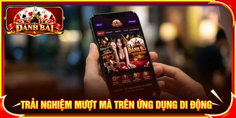 Giao diện di động tối ưu giúp theo dõi trò chơi thuận tiện trên nhiều thiết bị